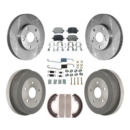 [Avant + Arrière] Kit de Disque et plaquette (céramique) de frein pour 1999-2001 Toyota Solara 2.2L K8T-102444