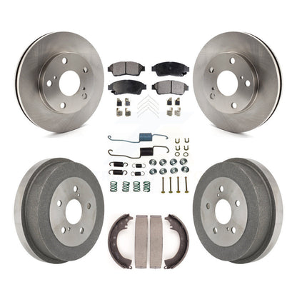 [Avant + Arrière] Kit de Disque et plaquette (céramique) de frein pour Toyota Camry 2.2L K8T-102447