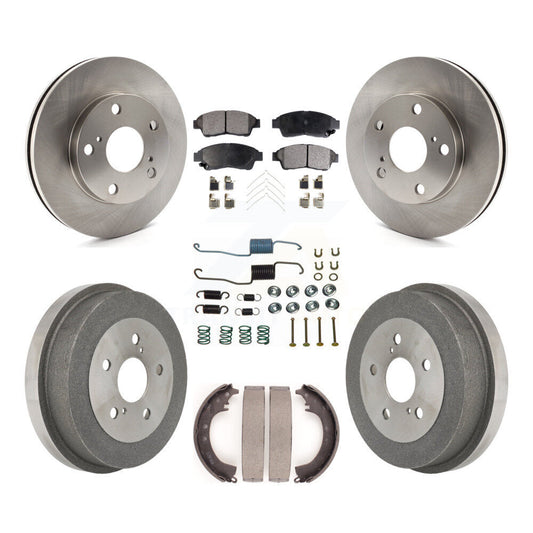 [Avant + Arrière] Kit de Disque et plaquette (céramique) de frein pour Toyota Camry 2.2L K8T-102447