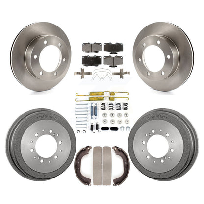 [Avant + Arrière] Kit de Disque et plaquette (céramique) de frein pour 1995-1998 Toyota Tacoma 4WD K8T-102455