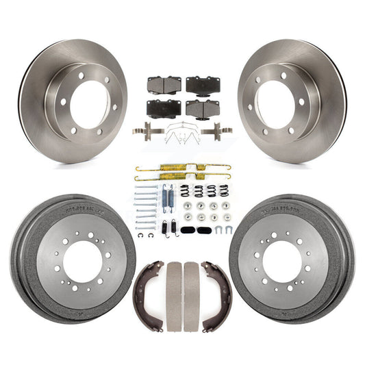 [Avant + Arrière] Kit de Disque et plaquette (céramique) de frein pour 1995-1998 Toyota Tacoma 4WD K8T-102455