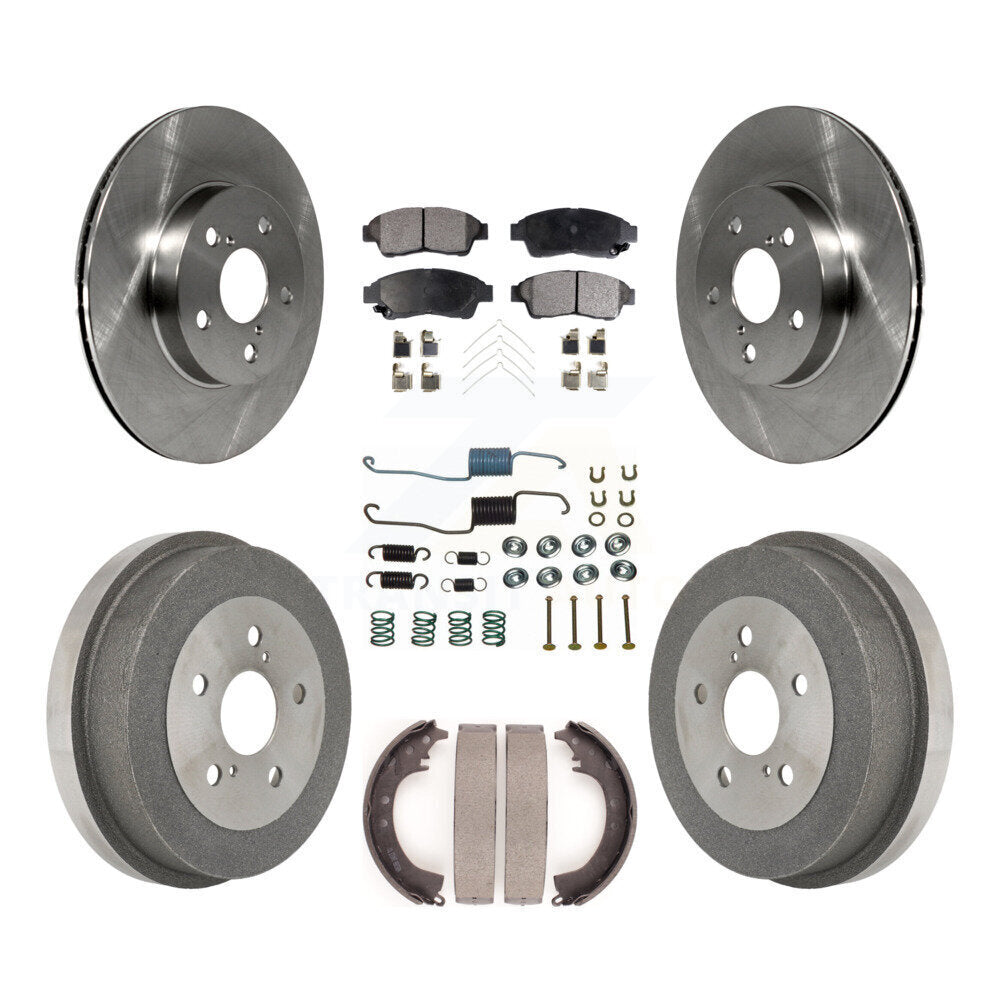 [Avant + Arrière] Kit de Disque et plaquette (céramique) de frein pour 1996-2000 Toyota RAV4 K8T-102457