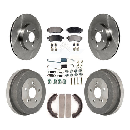 [Avant + Arrière] Kit de Disque et plaquette (céramique) de frein pour 1996-2000 Toyota RAV4 K8T-102457