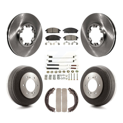 [Avant + Arrière] Kit de Disque et plaquette (céramique) de frein pour Nissan Pathfinder INFINITI QX4 K8T-102459