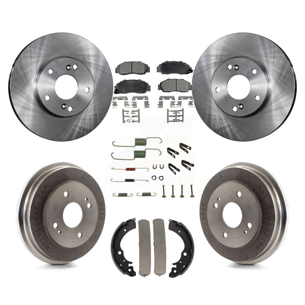 [Avant + Arrière] Kit de Disque et plaquette (céramique) de frein pour Honda Accord 3.0L K8T-102462