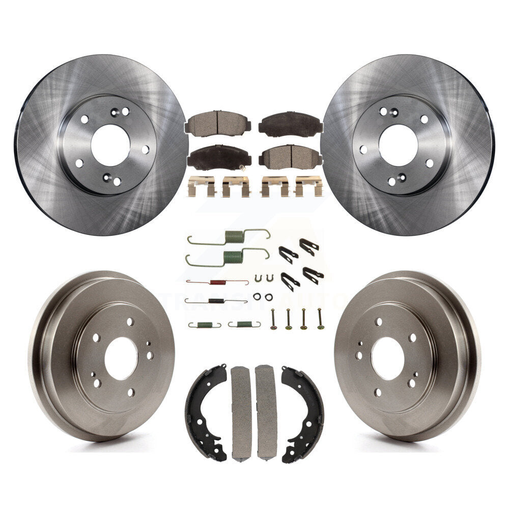 [Avant + Arrière] Kit de Disque et plaquette (céramique) de frein pour Honda Accord Civic K8T-102465