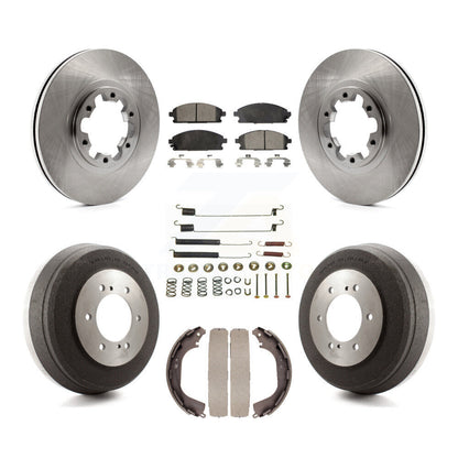 [Avant + Arrière] Kit de Disque et plaquette (céramique) de frein pour Nissan Pathfinder INFINITI QX4 K8T-102467