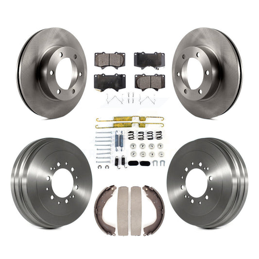 [Avant + Arrière] Kit de Disque et plaquette (céramique) de frein pour 2004-2006 Toyota Tundra K8T-102470