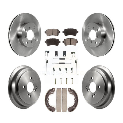 [Avant + Arrière] Kit de Disque et plaquette (céramique) de frein pour 2002-2005 Suzuki Aerio K8T-102479