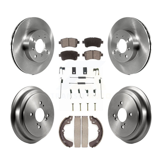 [Avant + Arrière] Kit de Disque et plaquette (céramique) de frein pour 2002-2005 Suzuki Aerio K8T-102479