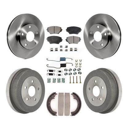 [Avant + Arrière] Kit de Disque et plaquette (céramique) de frein pour 2001-2002 Toyota RAV4 GAS engine K8T-102480