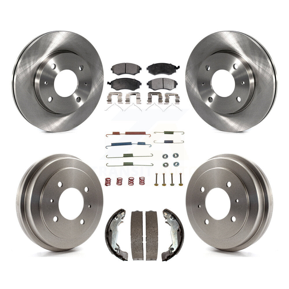 [Avant + Arrière] Kit de Disque et plaquette (céramique) de frein pour Hyundai Elantra rear brakes K8T-102488