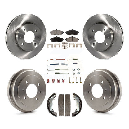 [Avant + Arrière] Kit de Disque et plaquette (céramique) de frein pour Hyundai Elantra rear brakes K8T-102489