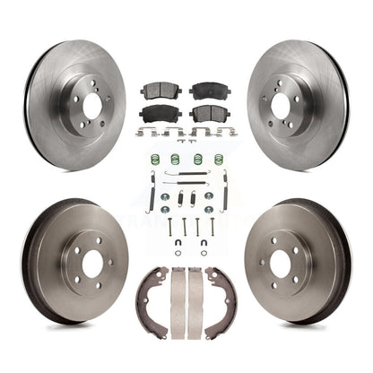 [Avant + Arrière] Kit de Disque et plaquette (céramique) de frein pour Subaru Impreza WRX K8T-102490