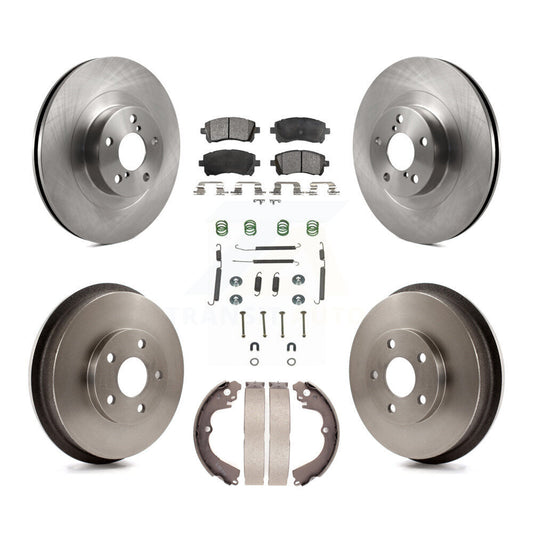 [Avant + Arrière] Kit de Disque et plaquette (céramique) de frein pour Subaru Impreza WRX K8T-102490