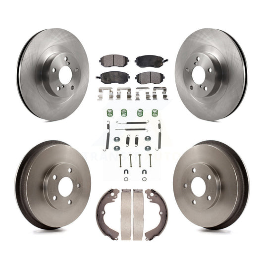 [Avant + Arrière] Kit de Disque et plaquette (céramique) de frein pour Subaru Forester Impreza K8T-102491
