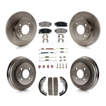 [Avant + Arrière] Kit de Disque et plaquette (céramique) de frein pour 2003-2005 Hyundai Accent K8T-102494