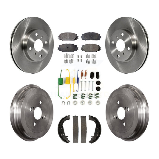 [Avant + Arrière] Kit de Disque et plaquette (céramique) de frein pour Toyota Yaris K8T-102502