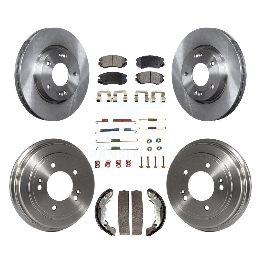 [Avant + Arrière] Kit de Disque et plaquette (céramique) de frein pour Hyundai Elantra K8T-102503