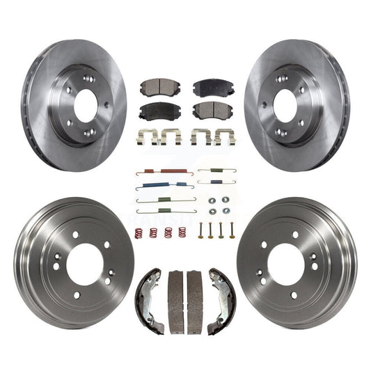 [Avant + Arrière] Kit de Disque et plaquette (céramique) de frein pour Hyundai Elantra K8T-102503