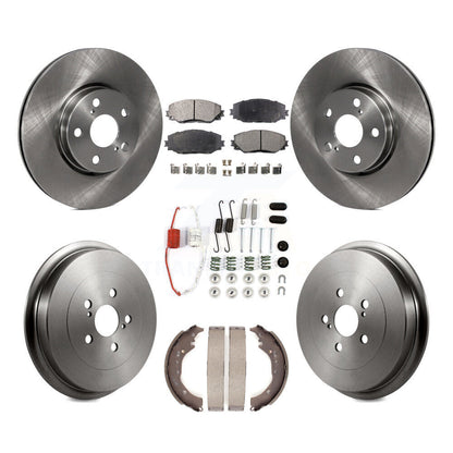 [Avant + Arrière] Kit de Disque et plaquette (céramique) de frein pour Toyota Corolla K8T-102506
