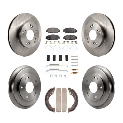 [Avant + Arrière] Kit de Disque et plaquette (céramique) de frein pour Honda Civic K8T-102511