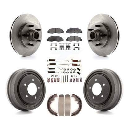 [Avant + Arrière] Kit de Disque et plaquette (céramique) de frein pour Ford F-150 K8T-102557