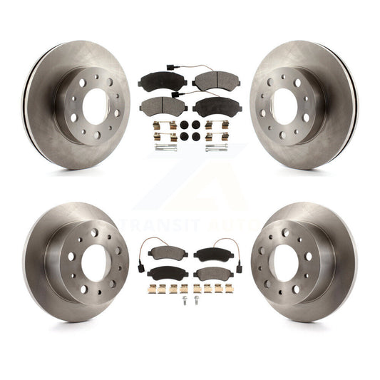 [Avant + Arrière] Kit de Disque et plaquette (céramique) de frein pour Ram ProMaster 1500 2500 3500 K8T-102563