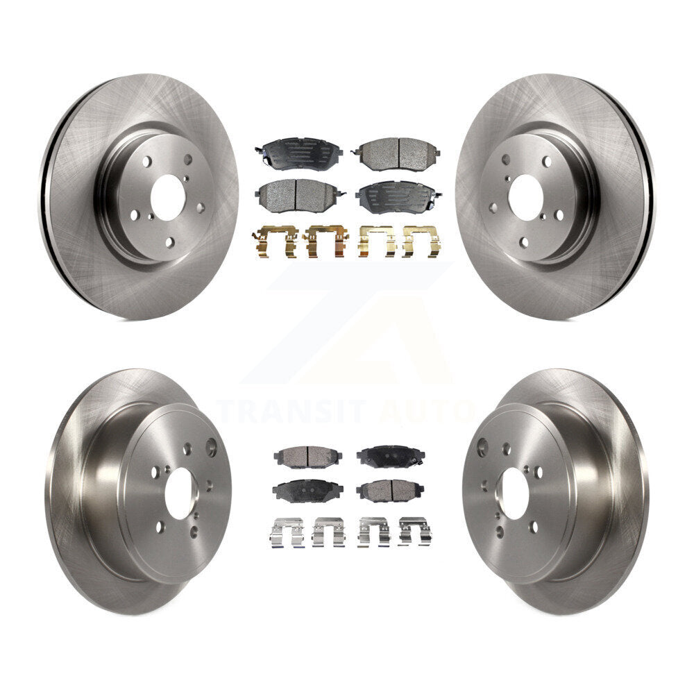 [Avant + Arrière] Kit de Disque et plaquette (céramique) de frein pour Subaru WRX K8T-102564