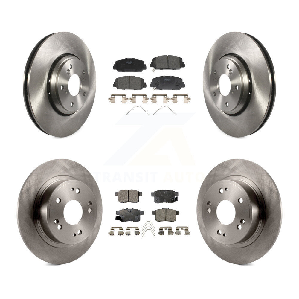 [Avant + Arrière] Kit de Disque et plaquette (céramique) de frein pour Honda Accord K8T-102570