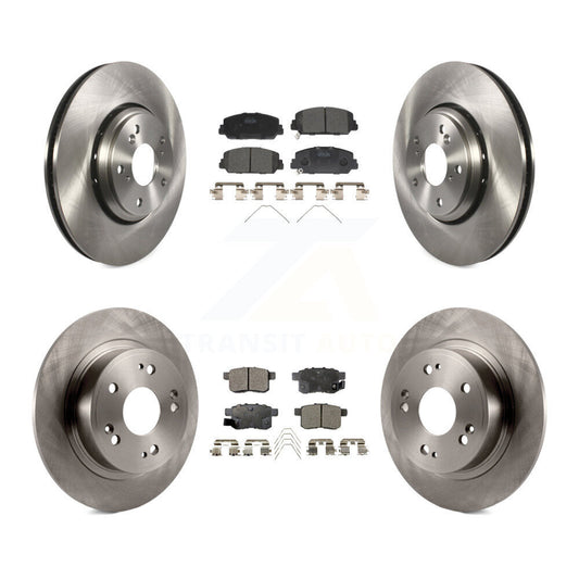 [Avant + Arrière] Kit de Disque et plaquette (céramique) de frein pour Honda Accord K8T-102570