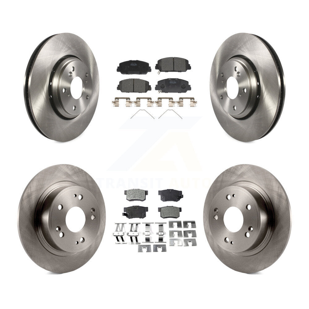 [Avant + Arrière] Kit de Disque et plaquette (céramique) de frein pour 2017-2022 Acura ILX K8T-102571