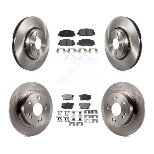 [Avant + Arrière] Kit de Disque et plaquette (céramique) de frein pour 2017-2022 Acura ILX K8T-102571