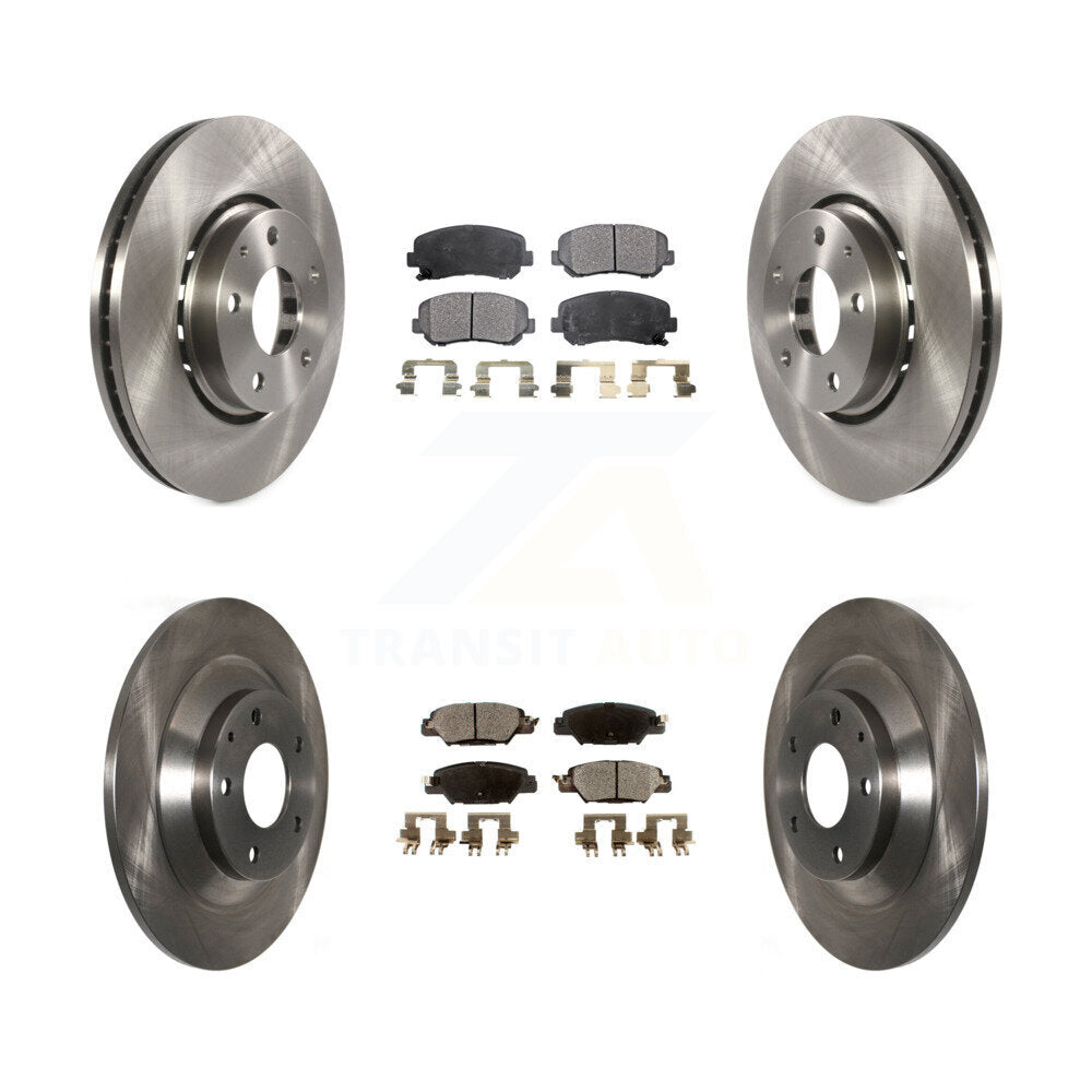 [Avant + Arrière] Kit de Disque et plaquette (céramique) de frein pour Mazda CX-5 K8T-102572