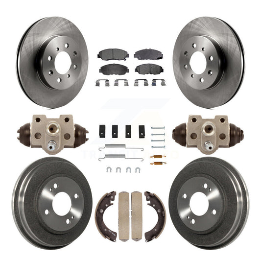 [Avant + Arrière] Kit de Disque et plaquette (céramique) de frein pour Honda Civic K8T-102586