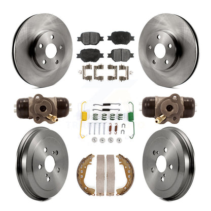 [Avant + Arrière] Kit de Disque et plaquette (céramique) de frein pour 2003-2005 Toyota Celica K8T-102610