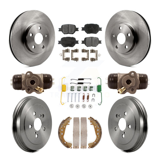 [Avant + Arrière] Kit de Disque et plaquette (céramique) de frein pour 2003-2005 Toyota Celica K8T-102610