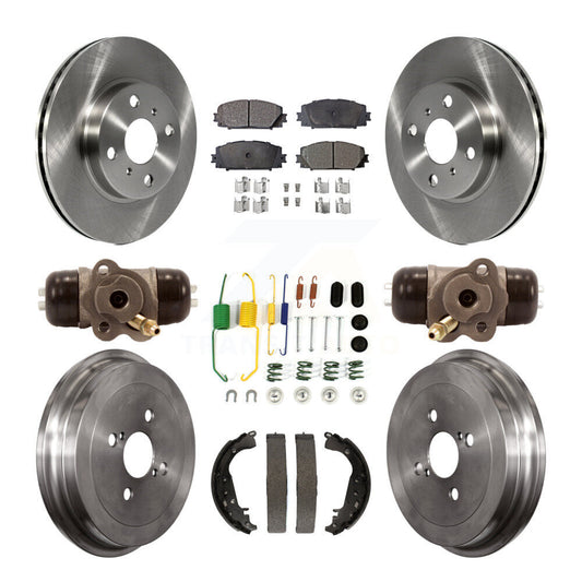 [Avant + Arrière] Kit de Disque et plaquette (céramique) de frein pour Toyota Yaris K8T-102619