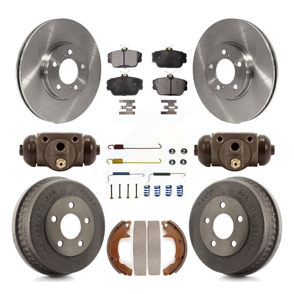 [Avant + Arrière] Kit de Disque et plaquette (céramique) de frein pour Ford Taurus Mercury Sable K8T-102661