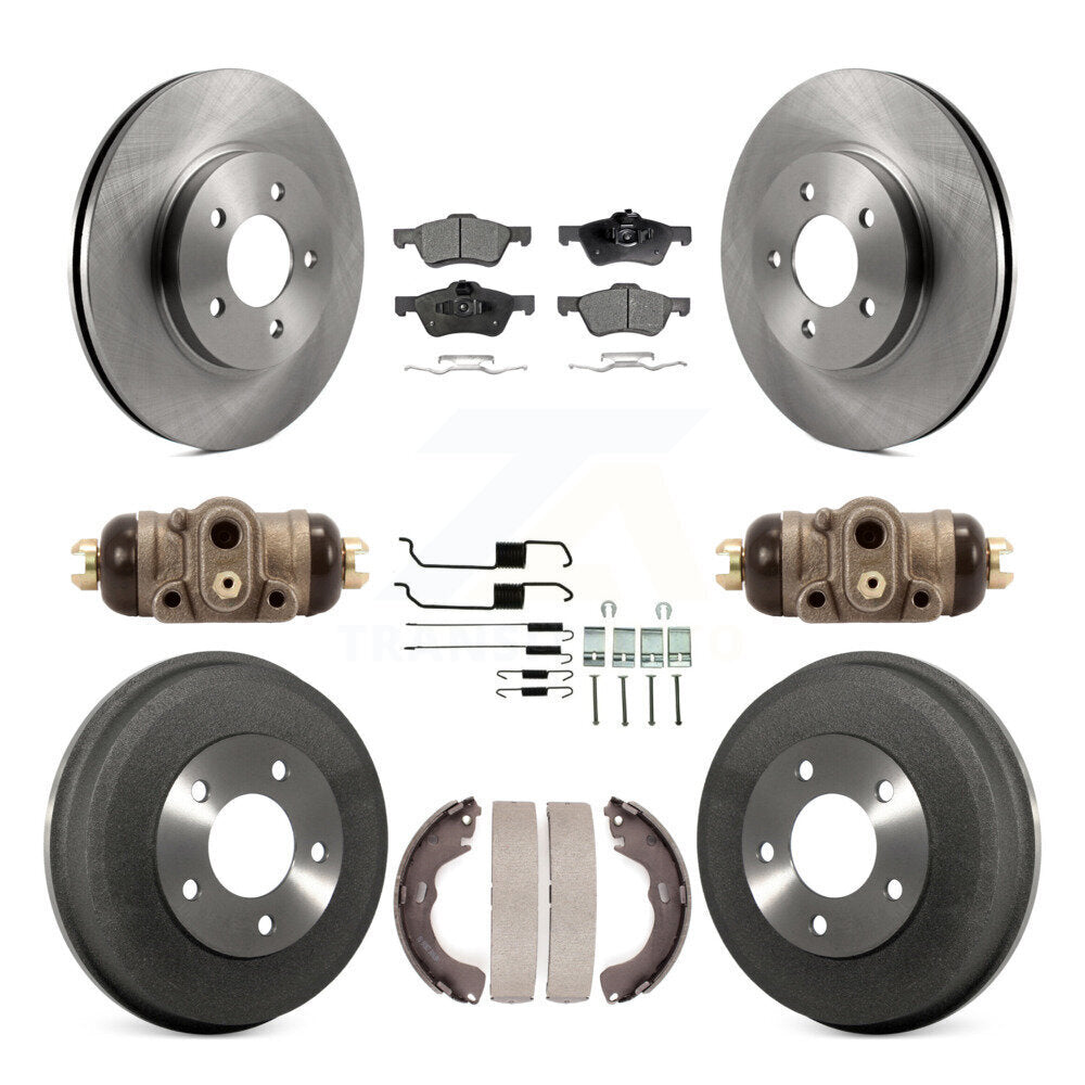 [Avant + Arrière] Kit de Disque et plaquette (céramique) de frein pour Ford Escape Mercury Mariner K8T-102667
