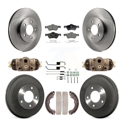 [Avant + Arrière] Kit de Disque et plaquette (céramique) de frein pour Ford Escape Mercury Mariner K8T-102667