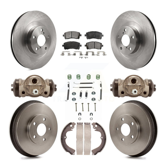 [Avant + Arrière] Kit de Disque et plaquette (céramique) de frein pour Subaru Impreza WRX K8T-102715