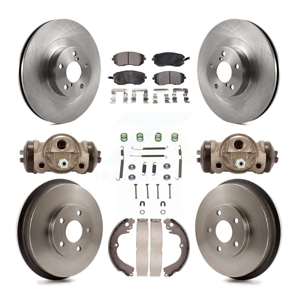 [Avant + Arrière] Kit de Disque et plaquette (céramique) de frein pour Subaru Forester Impreza K8T-102716