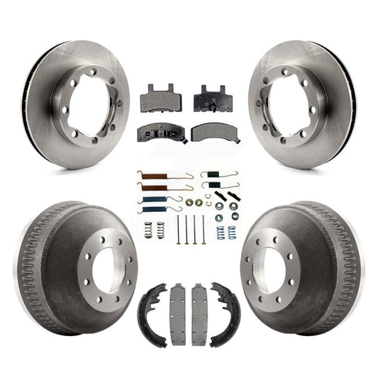[Avant + Arrière] Kit de Disque et plaquette (céramique) de frein pour 1988-1989 K3500 Chevrolet GMC K8T-102738