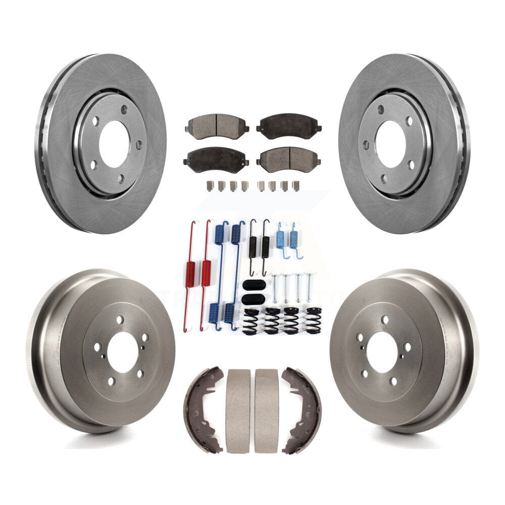 [Avant et Arrière] Disque et plaquette de frein pour Dodge Caravan Grand Chrysler Town & K8T-102782