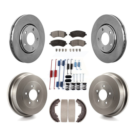 [Avant et Arrière] Disque et plaquette de frein pour Dodge Caravan Grand Chrysler Town & K8T-102782