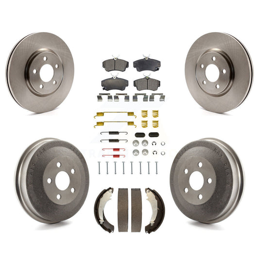 [Avant et Arrière] Disque et plaquette de frein pour Chrysler PT Cruiser Turbocharged K8T-102788