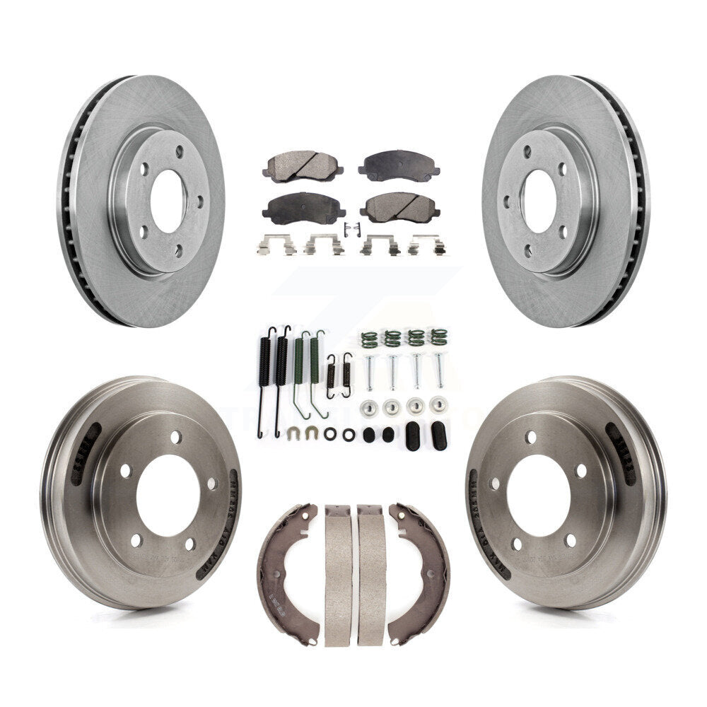 [Avant et Arrière] Disque et plaquette de frein pour Mitsubishi Lancer K8T-102789