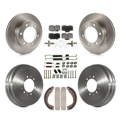 [Avant + Arrière] Kit de Disque et plaquette (céramique) de frein pour 2002 Toyota 4Runner avec 15" Factory Wheels K8T-102798