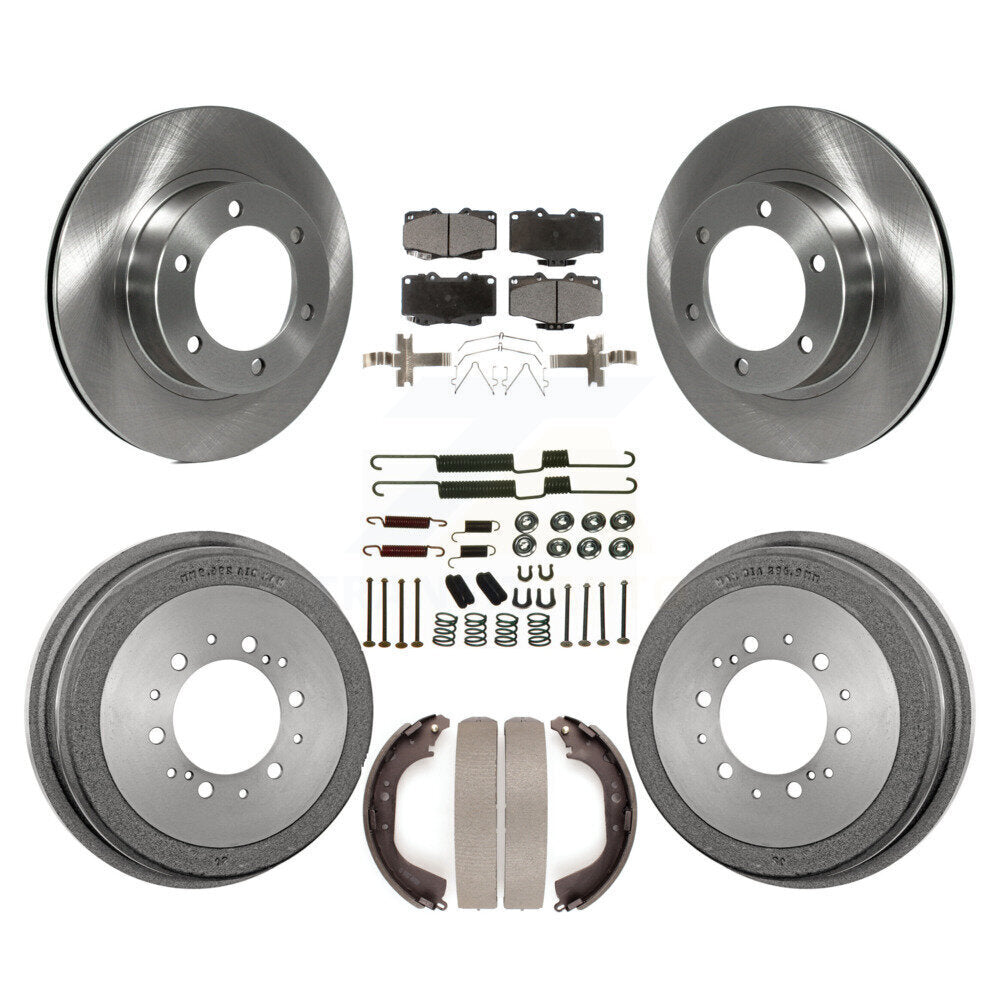 [Avant + Arrière] Kit de Disque et plaquette (céramique) de frein pour Toyota 4Runner K8T-102800